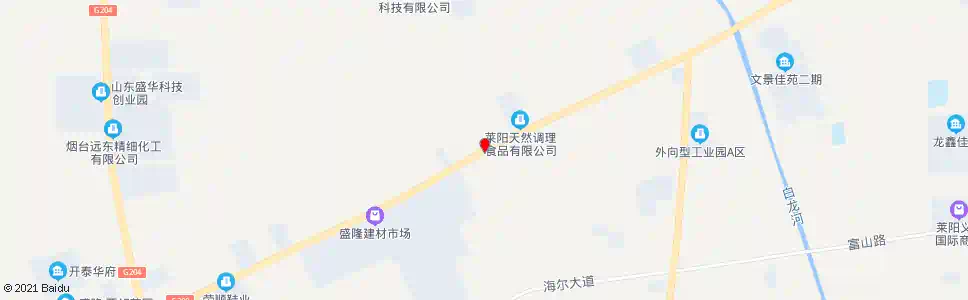 烟台佰联物流_公交站地图_烟台公交_妙搜公交查询2025