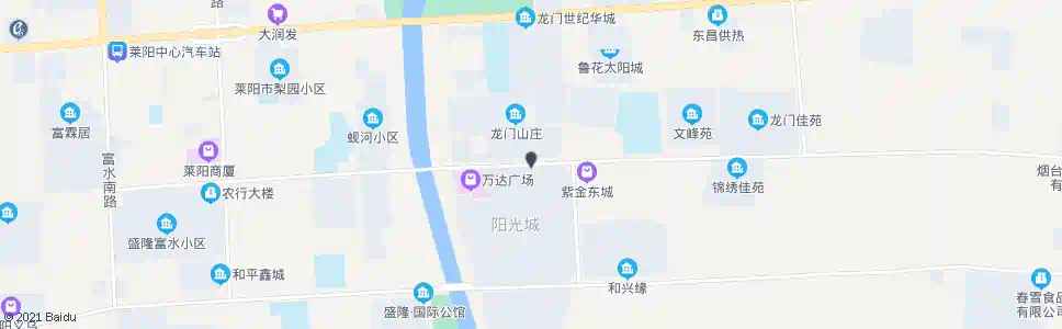 烟台龙门山庄_公交站地图_烟台公交_妙搜公交查询2025