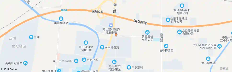 烟台南智家_公交站地图_烟台公交_妙搜公交查询2025