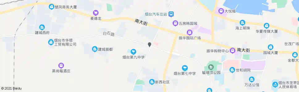 烟台烟台芝罘医院_公交站地图_烟台公交_妙搜公交查询2025