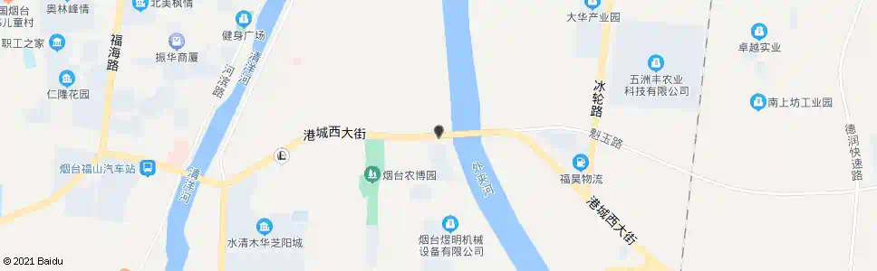 烟台大沙埠_公交站地图_烟台公交_妙搜公交查询2025