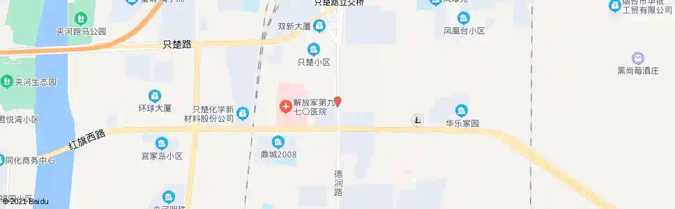 烟台只楚军休所(齐丰化工)_公交站地图_烟台公交_妙搜公交查询2025