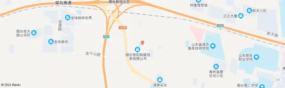 烟台海霸路_公交站地图_烟台公交_妙搜公交查询2025