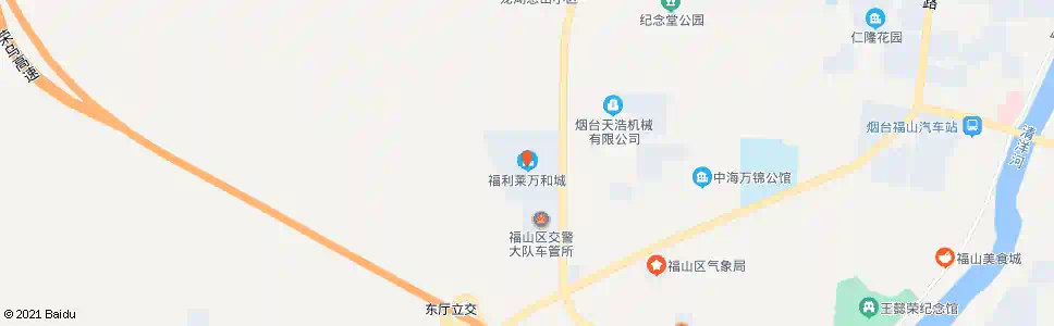 烟台福利莱万和城_公交站地图_烟台公交_妙搜公交查询2025