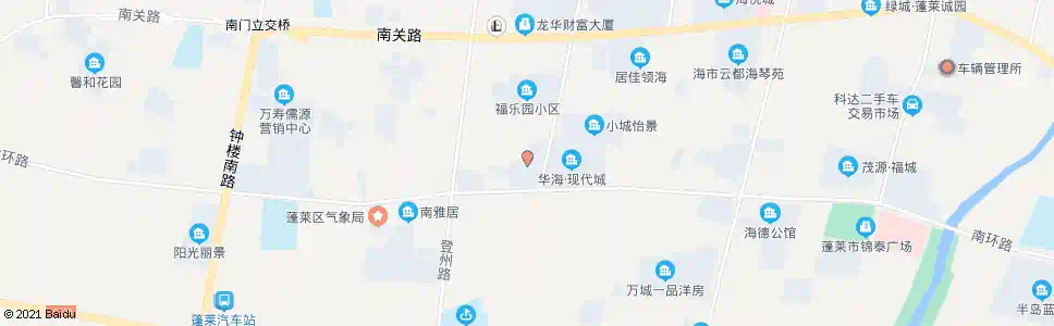 烟台阳光家园_公交站地图_烟台公交_妙搜公交查询2025