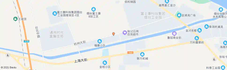 烟台河北村东_公交站地图_烟台公交_妙搜公交查询2025