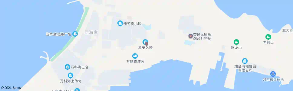 烟台芝罘岛东路_公交站地图_烟台公交_妙搜公交查询2025