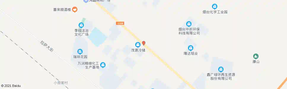 烟台育萌幼儿园_公交站地图_烟台公交_妙搜公交查询2025
