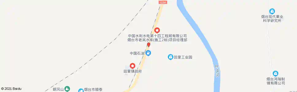 烟台回里北站_公交站地图_烟台公交_妙搜公交查询2025