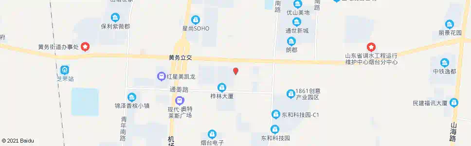 烟台嘉禾乐天家居西站_公交站地图_烟台公交_妙搜公交查询2025