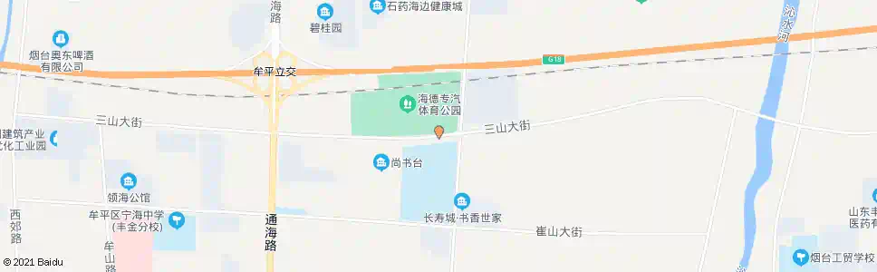 烟台海德专汽_公交站地图_烟台公交_妙搜公交查询2025