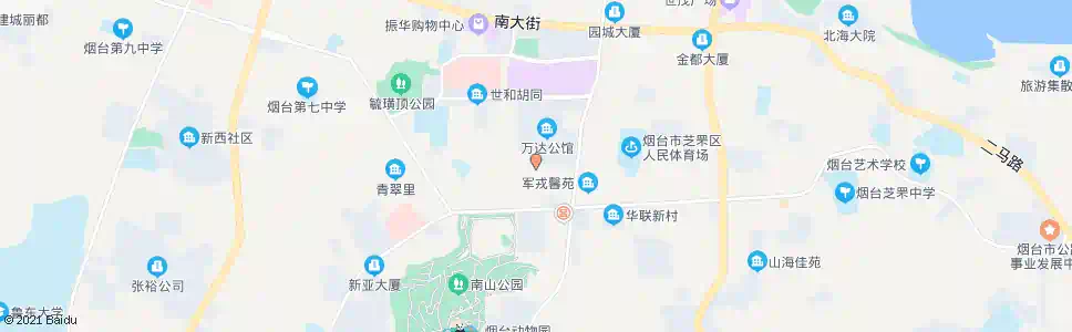 烟台建昌南街_公交站地图_烟台公交_妙搜公交查询2025