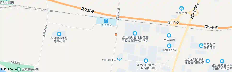 烟台曲家庄_公交站地图_烟台公交_妙搜公交查询2025