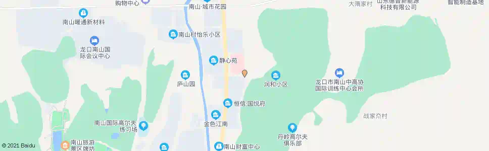 烟台齐鲁医院南山分院_公交站地图_烟台公交_妙搜公交查询2025