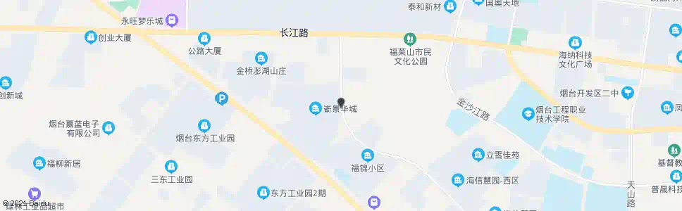 烟台御景华城_公交站地图_烟台公交_妙搜公交查询2025
