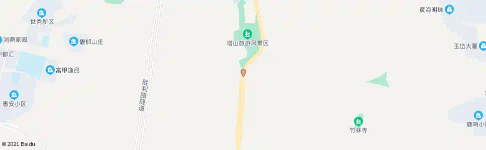 烟台塔山隧道北站_公交站地图_烟台公交_妙搜公交查询2025