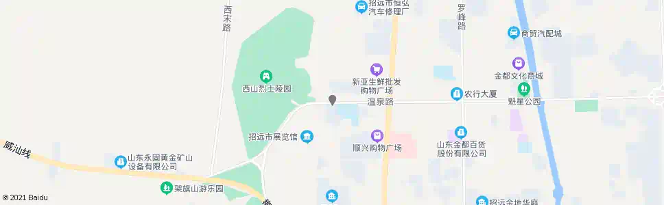 烟台西苑学校_公交站地图_烟台公交_妙搜公交查询2025