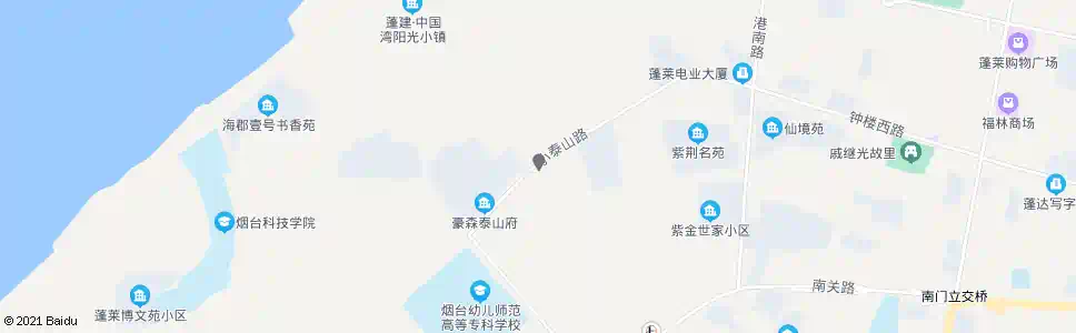 烟台拦驾疃_公交站地图_烟台公交_妙搜公交查询2025