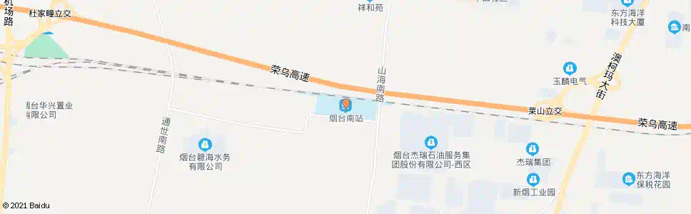 烟台西南河_公交站地图_烟台公交_妙搜公交查询2025