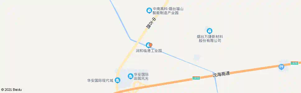 烟台临港工业园_公交站地图_烟台公交_妙搜公交查询2025