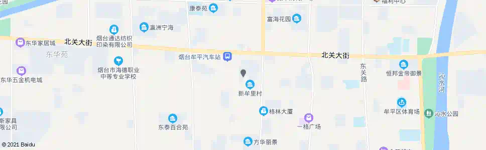 烟台新牟清华苑_公交站地图_烟台公交_妙搜公交查询2025