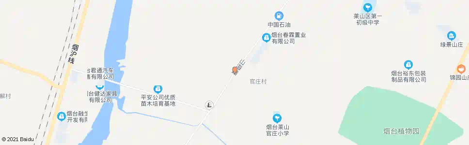 烟台官庄_公交站地图_烟台公交_妙搜公交查询2025