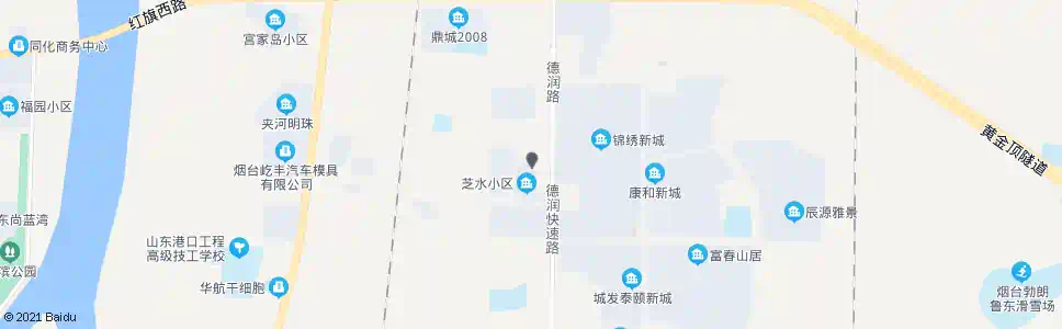 烟台楚毓居委会_公交站地图_烟台公交_妙搜公交查询2025