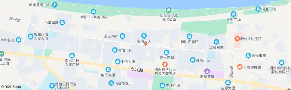 烟台碧海云天_公交站地图_烟台公交_妙搜公交查询2025