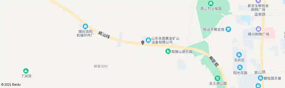 烟台黄土村委_公交站地图_烟台公交_妙搜公交查询2025