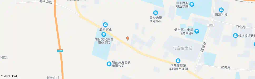 烟台创大机械_公交站地图_烟台公交_妙搜公交查询2025