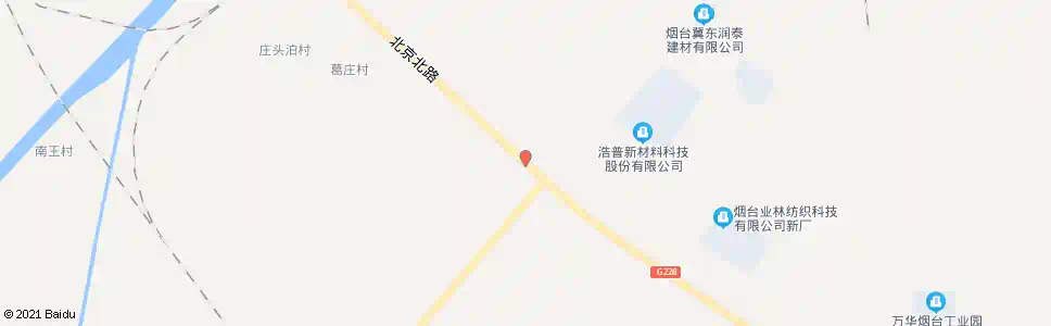 烟台张家村_公交站地图_烟台公交_妙搜公交查询2025