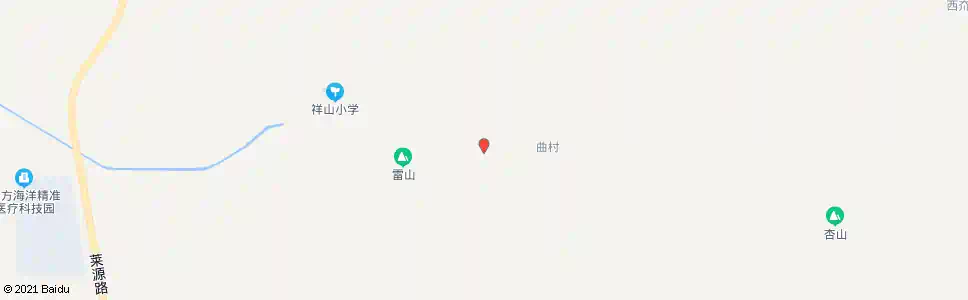 烟台曲村_公交站地图_烟台公交_妙搜公交查询2025