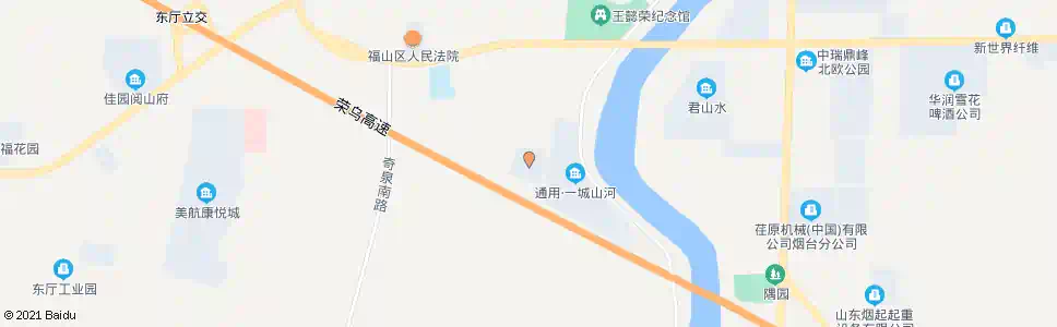 烟台东留公小区_公交站地图_烟台公交_妙搜公交查询2025