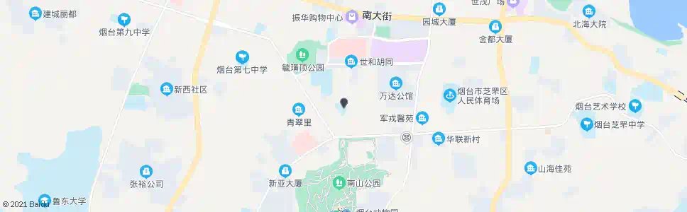 烟台南通路小学_公交站地图_烟台公交_妙搜公交查询2025