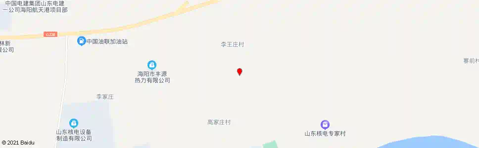 烟台李王庄_公交站地图_烟台公交_妙搜公交查询2025
