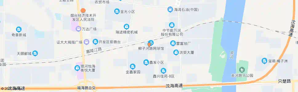 烟台鑫台小区_公交站地图_烟台公交_妙搜公交查询2025