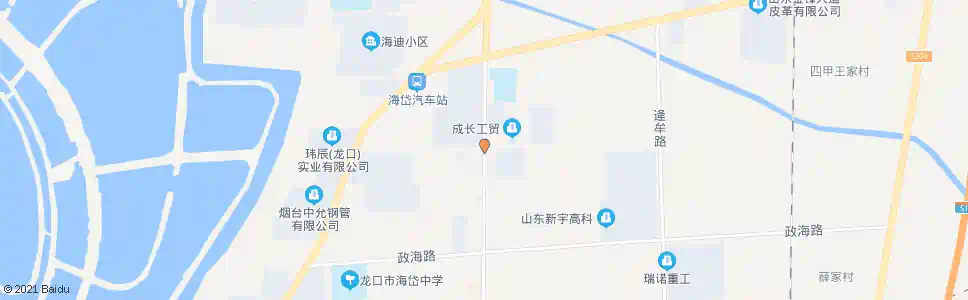 烟台阿波罗公司_公交站地图_烟台公交_妙搜公交查询2025