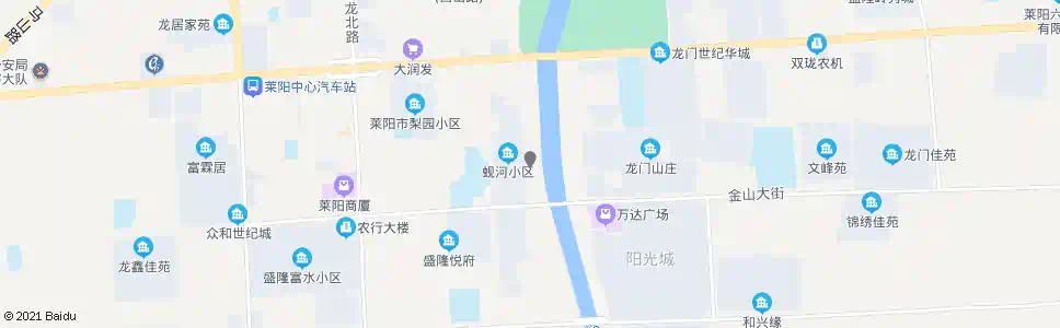 烟台蚬河小区南_公交站地图_烟台公交_妙搜公交查询2025