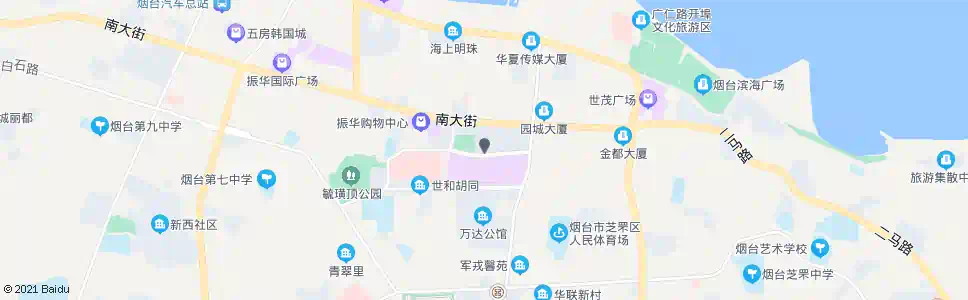 烟台文化馆_公交站地图_烟台公交_妙搜公交查询2025