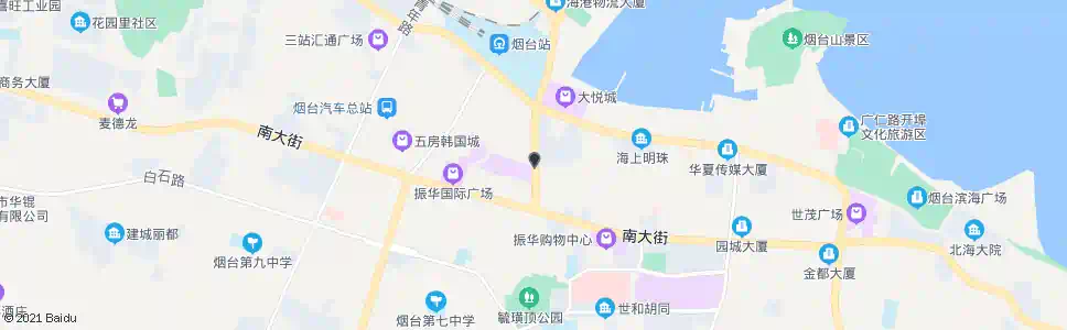 烟台海港路(名钻行)_公交站地图_烟台公交_妙搜公交查询2025