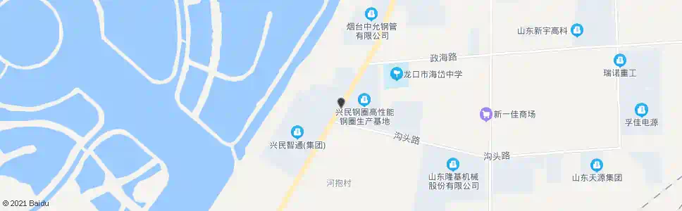 烟台兴民钢圈_公交站地图_烟台公交_妙搜公交查询2025