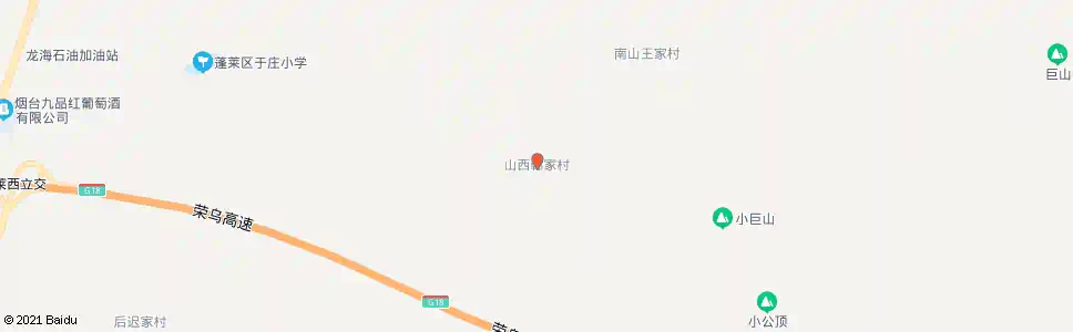 烟台西韩家_公交站地图_烟台公交_妙搜公交查询2025