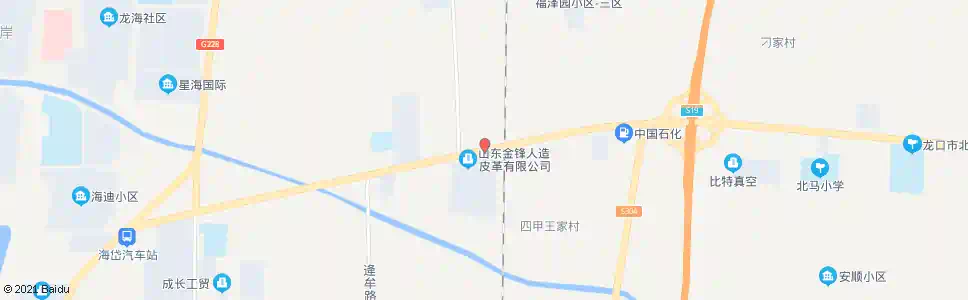 烟台金锋皮革_公交站地图_烟台公交_妙搜公交查询2025