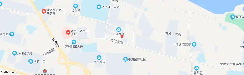 烟台创业路东口_公交站地图_烟台公交_妙搜公交查询2025