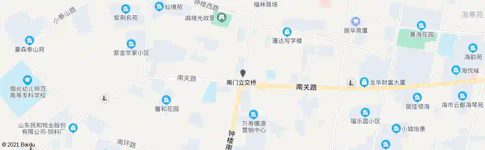 烟台交通宾馆_公交站地图_烟台公交_妙搜公交查询2025