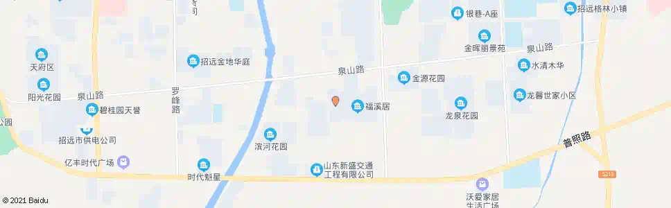 烟台定福苑_公交站地图_烟台公交_妙搜公交查询2025