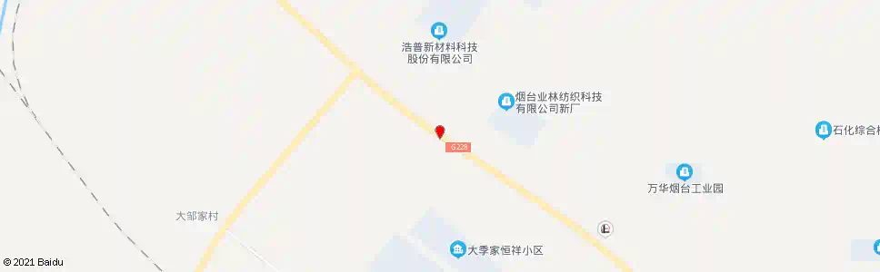 烟台张家庄_公交站地图_烟台公交_妙搜公交查询2025