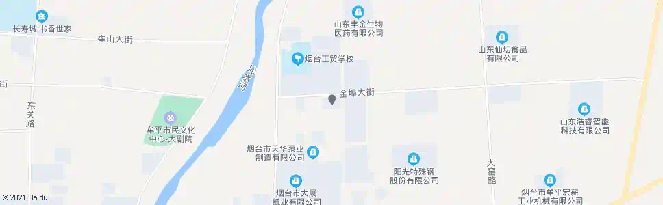 烟台燕丰木业_公交站地图_烟台公交_妙搜公交查询2025