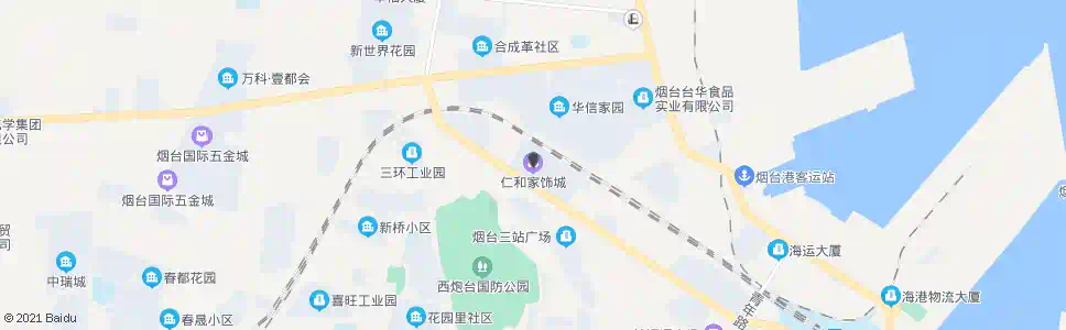 烟台中汇装饰材料市场(仁和家饰城)_公交站地图_烟台公交_妙搜公交查询2025