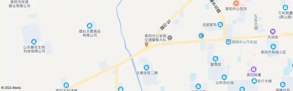烟台鱼池头村_公交站地图_烟台公交_妙搜公交查询2025